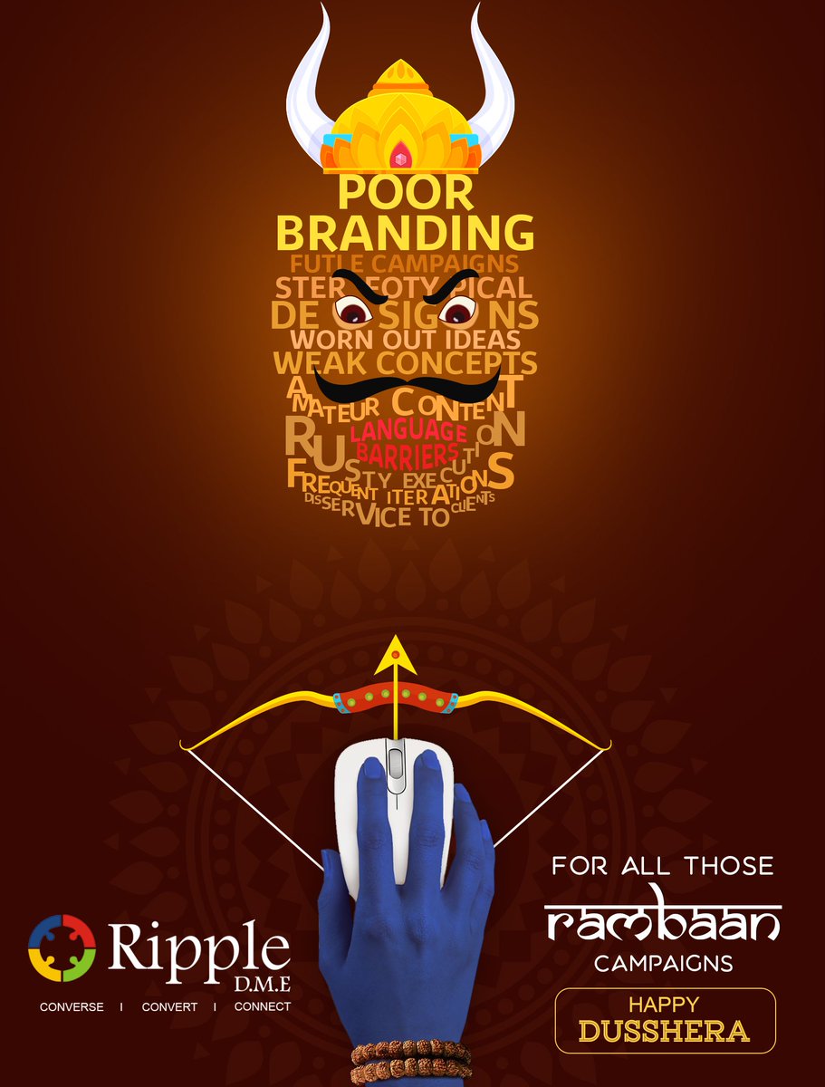 RippleDME's tweet photo. A time for celebration,
A time for victory of good over bad,
A time when the world sees the example of the power of good. Let us continue the same true spirit.
#HappyDussehra https://t.co/MCY9OKwvv3