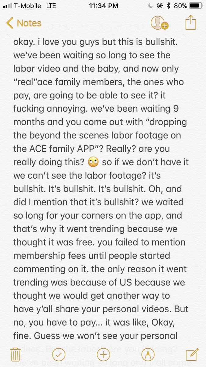 LoveRipAndBreak's tweet photo. @AustinMcbroom Yes, I know. I know I’ll probably regret SOME of the things I wrote, but I was sad and disappointed and just typed. Despite everything I know I’d still admire the ACE family just maybe not as much as I did at the beginning. https://t.co/fW9h5uz4AD
