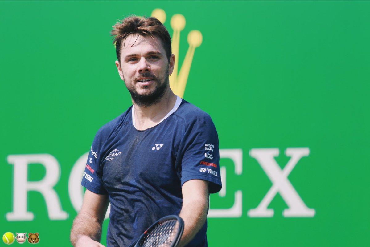 Happy Friday everyone 😀 #StanSmile #FridayFeeling #WeekendSoon #Yay #Wawrinka #AwesomePic