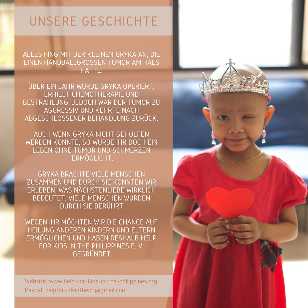 helpkidsinPH's tweet image. We are a German based organisation that was founded in August 2017. We aim to provide medical treatment to as many children as possible in the Philippines and this is our story. #helpforkids #spreadlove #supportforkids #GiveHope