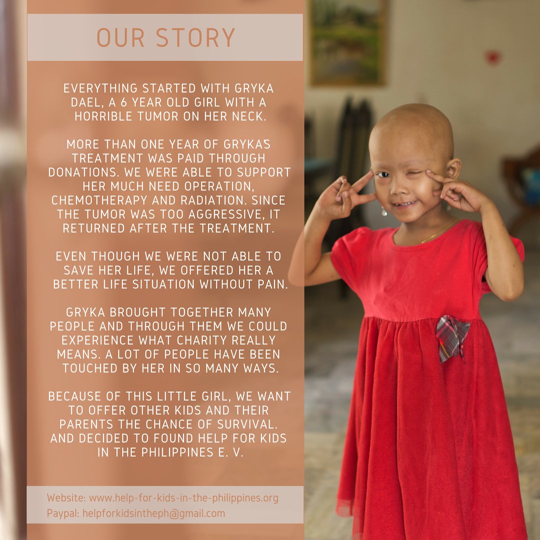 helpkidsinPH's tweet image. We are a German based organisation that was founded in August 2017. We aim to provide medical treatment to as many children as possible in the Philippines and this is our story. #helpforkids #spreadlove #supportforkids #GiveHope