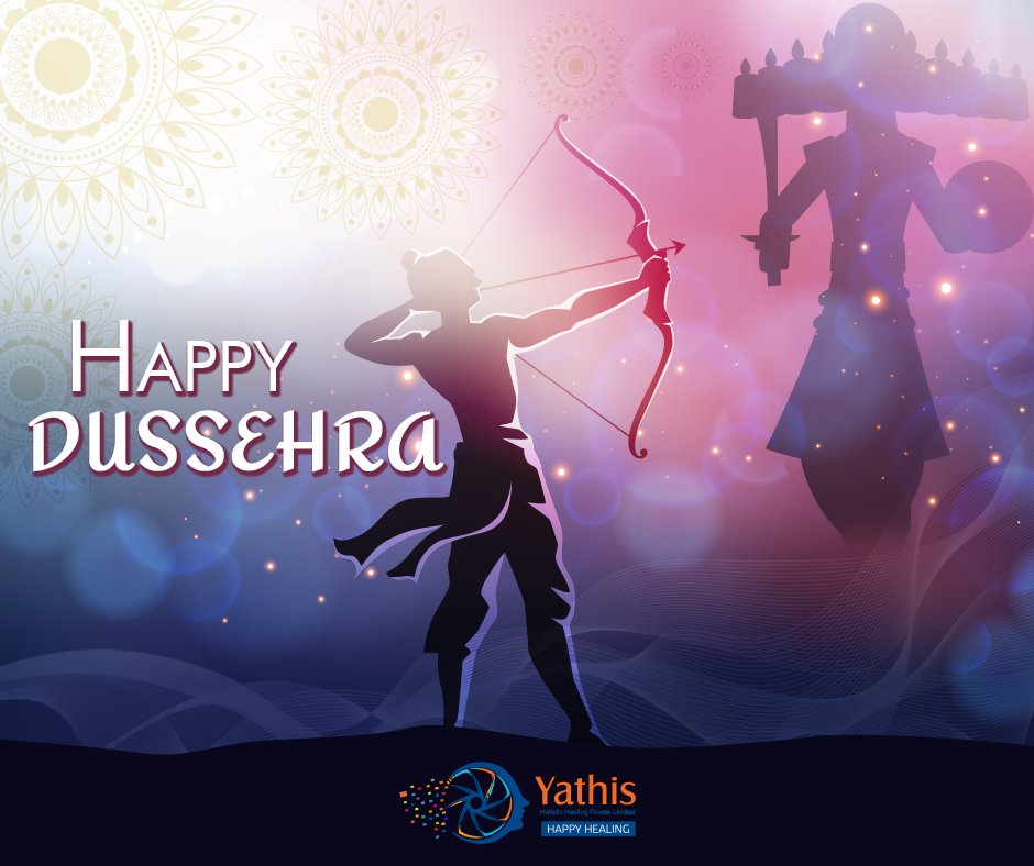yathisholistic's tweet photo. Let's celebrate the victory of forces of good over evil. Wishing you all a very happy Dussehra! Reach out to us at info@yathisholistic.com | Call at +91-9811000509 | WhatsApp at +91-9810780148
#Dussehra #Ravana #Ram https://t.co/VA9dhlVZU7