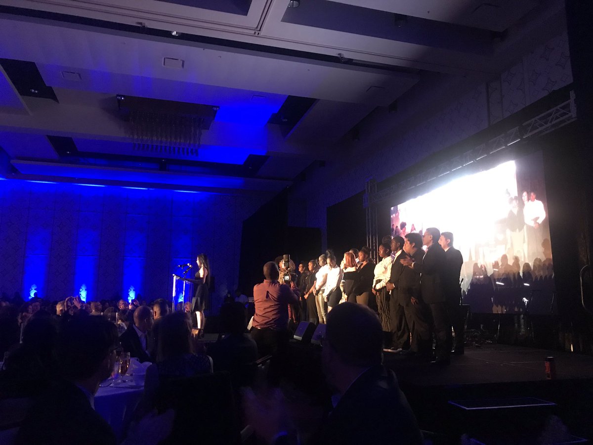 DPP_CalWellness's tweet photo. “We are the Movement and the movement is now”. SCYEA youth past and present join @ednaacz on stage.#ProgressAwards2018 @CoCoSouthLA https://t.co/auovST38lp
