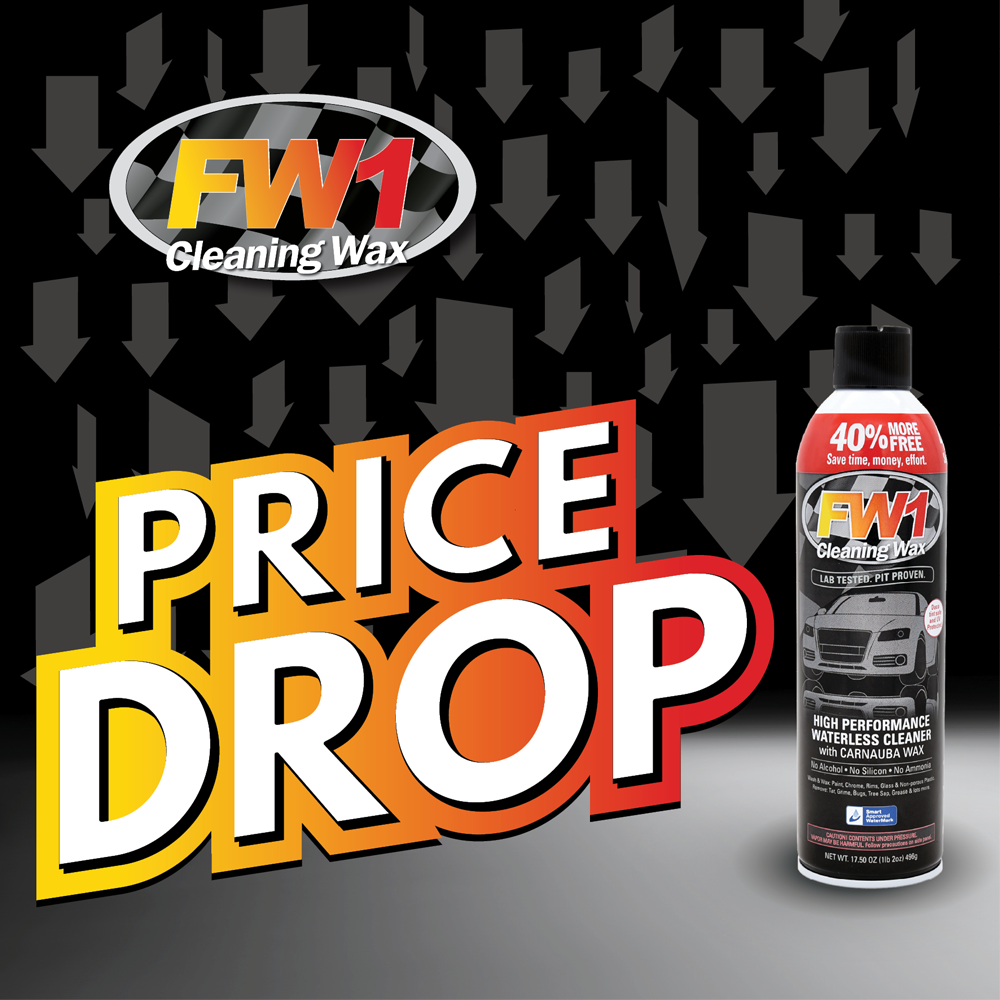 FW1 Cleaning Wax on X: EXITING NEWS !!! We've dropped our prices on the  entire range of FW1 online! That means more FW1 for less – you can  currently get a single