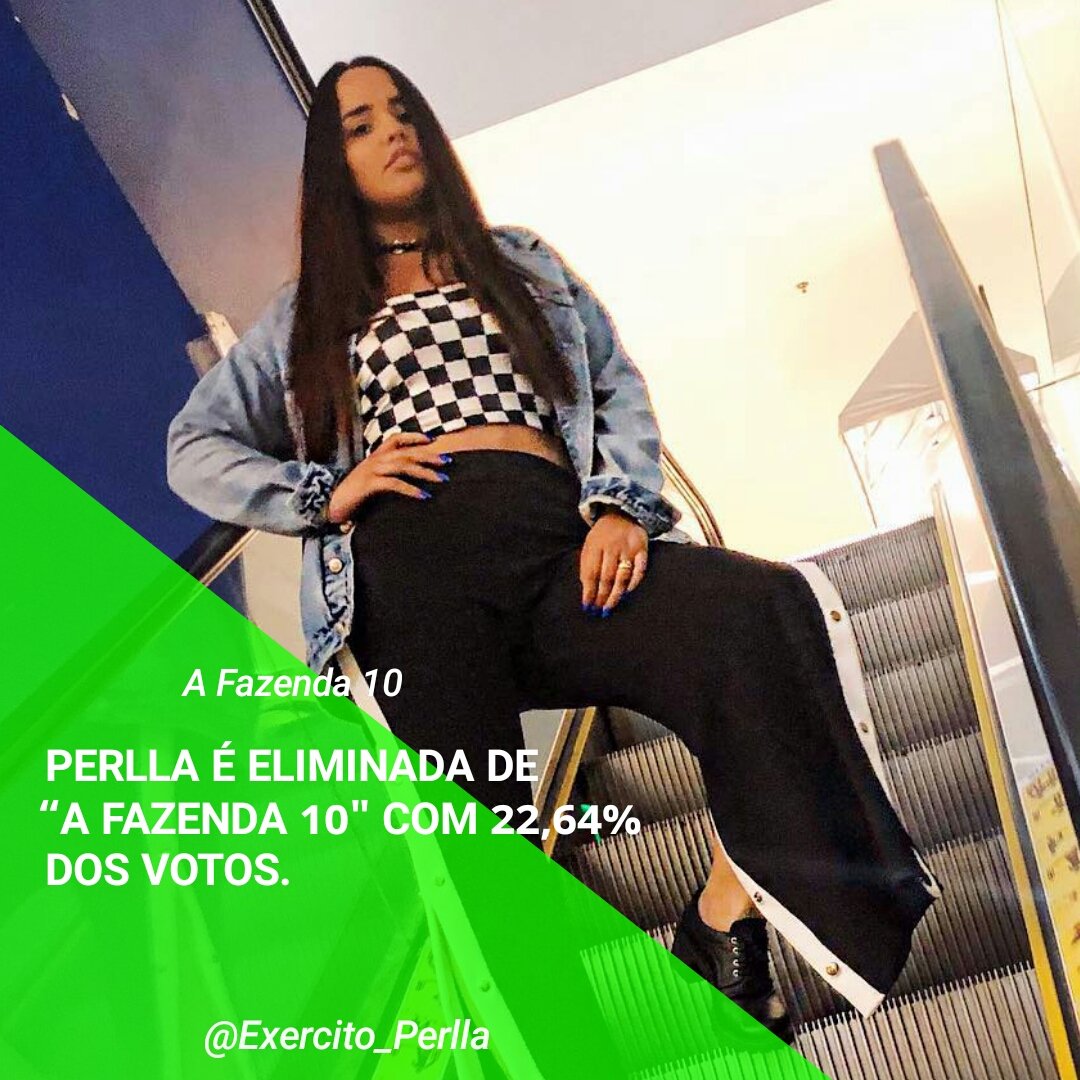 Exercito_perlla's tweet photo. 📌| Infelizmente não foi dessa vez! Mas quero agradecer a todos os fãs, amigos e admiradores que participaram de mutirões e a todos que votaram muito para ela ficar. O que importa é que a gente vai estar sempre com você independente do que aconteça. #perlla #afazenda10 https://t.co/LrWLk5e7wn