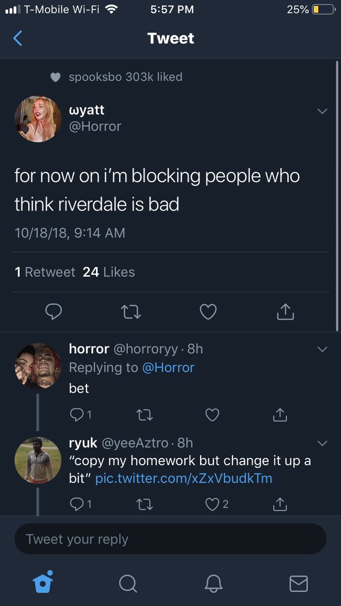 801posted's tweet image. riverdale is fucking shit