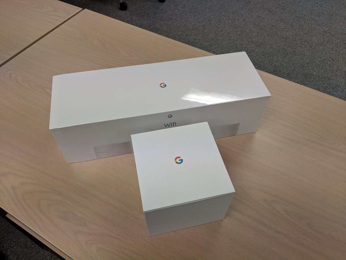 Getting ready to turn our Wi-Fi game up to 11 for the <a href="/meprogram/">Me Program</a> Mars Rover Challenge. Thanks to <a href="/Google/">Google</a> 

#STEM #Robotics #education #EduAu