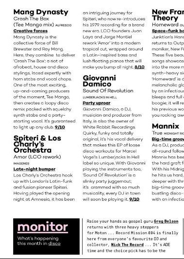 AMOR and Disco Samba re-work Spiteri &amp; Los Charly's Orchestra are available on Traxsource.com and Amazon pre-order !!!
Amor y Disco Samba lanzamiento Spiteri &amp; Los Charly's Orchestra están disponibles en Traxsource.com and Amazon!!