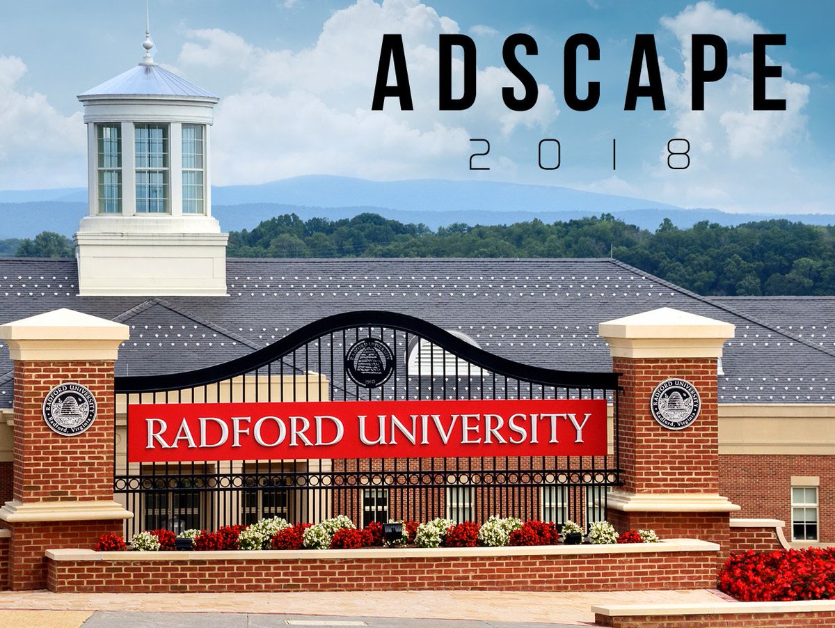 daproanoke's tweet photo. We are officially 1 week away from AdScape 2018 at Radford University! We have an awesome day planned for creative high students to gain an inside look into the various disciplines and opportunities that exist within the advertising and marketing fields. https://t.co/YGisjMT5LJ https://t.co/3G9XTQdOC2