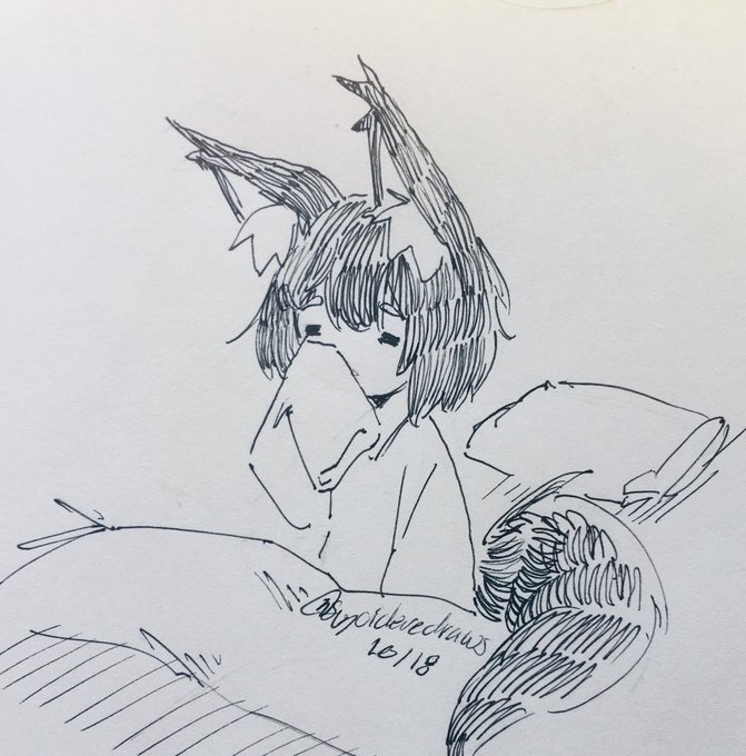 #inktober Sleepy 