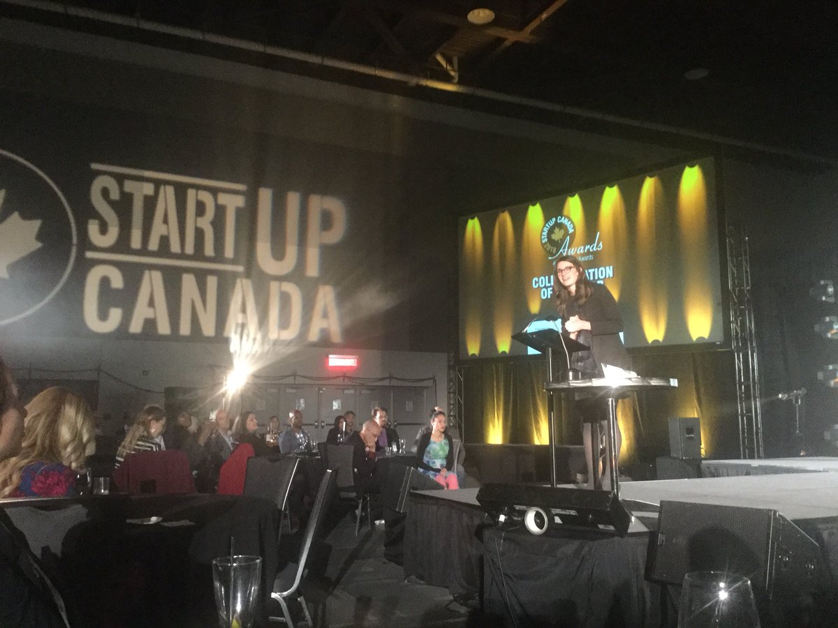 Winner of the Collaboration of the Year Award, <a href="/canadadotai/">Canada.ai</a> #startupcanawards #startupday #sbw2018