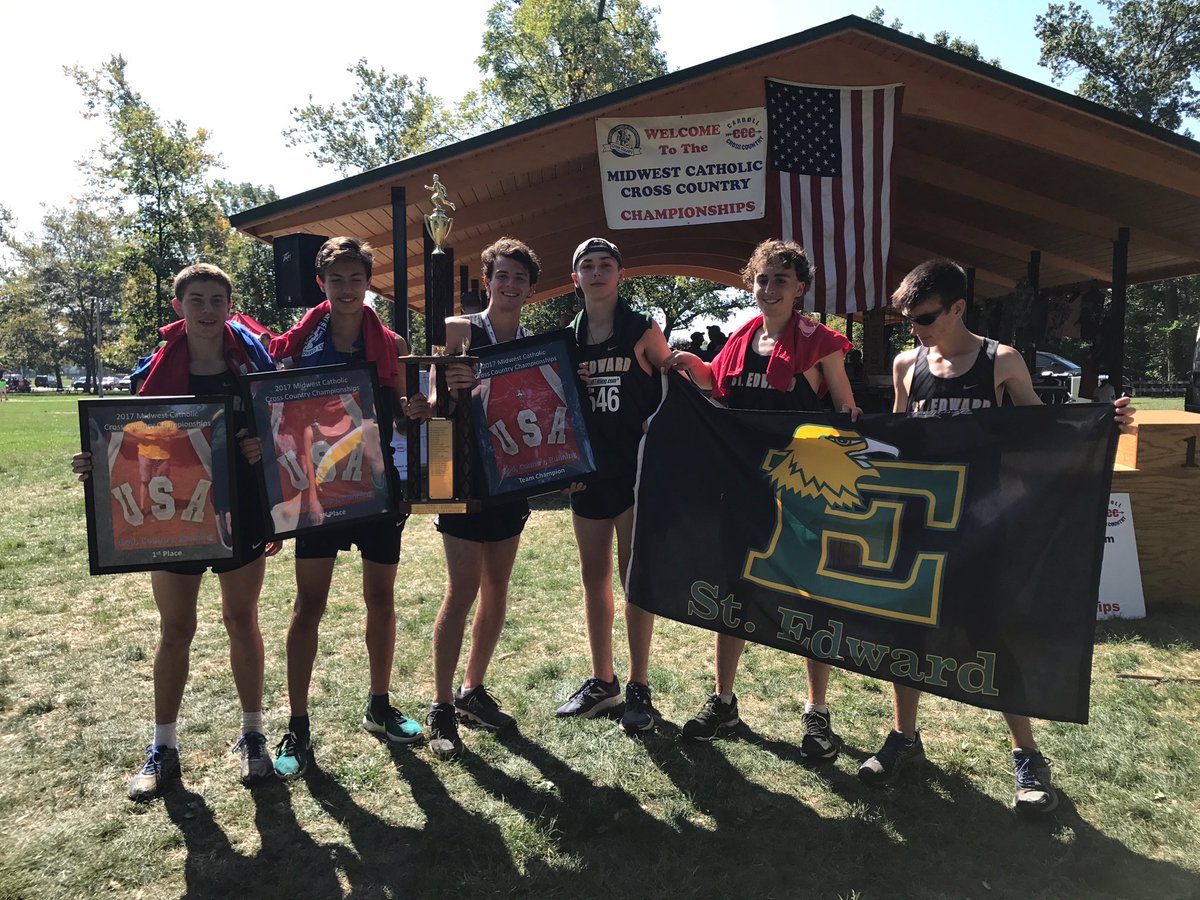 SEHS_Spirit's tweet photo. 🚨Cross Country looks to 3-pete  their district title on Saturday at 11:45 a.m. @ Lorain Community College‼️Be there to support the boys❌🧢🚨 @StEdwardCC https://t.co/VeAnPj5Zf5