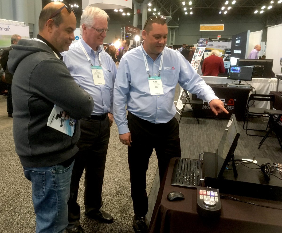 VariantSystems's tweet photo. Great 1st time at NAB NY2018. If you missed it, no worries, we can always schedule a personal demo just for you! https://t.co/fl4bvwhQ6W