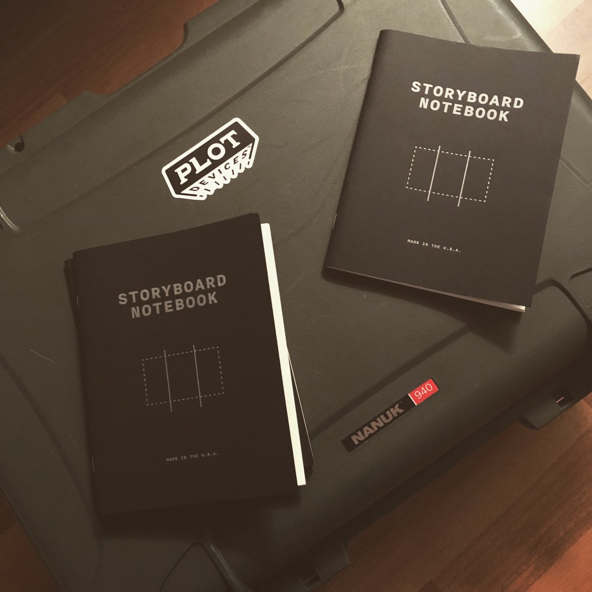 topogigio669's tweet image. Looking forward to using our @plotdevicesco storyboard notebooks for some client video 🎥content projects. Thanks for the sticker for one of our equipment cases. #plotdevicesco #plotdevices #contentmarketing #videocontent #storyboard #content