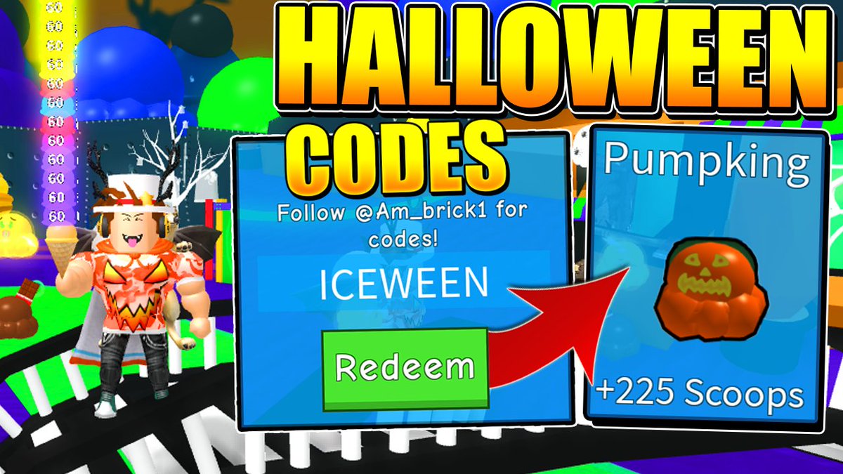 Code Defild On Twitter New Halloween Ice Cream Simulator