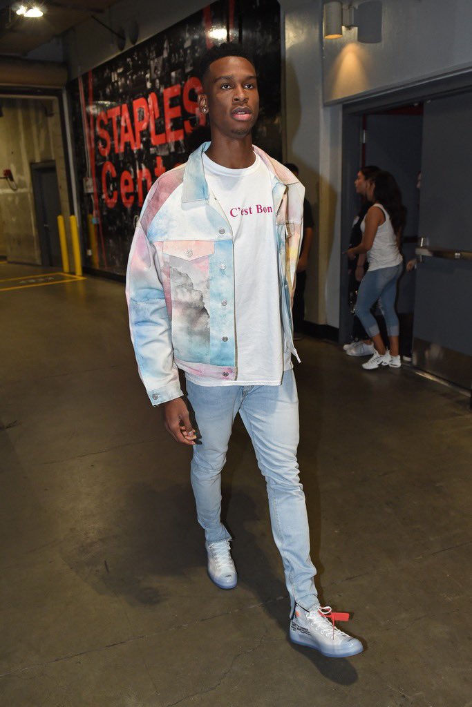 Shai Gilgeous-Alexander on X: Opening night like that first day of school  drip #dontmindmydrip  / X