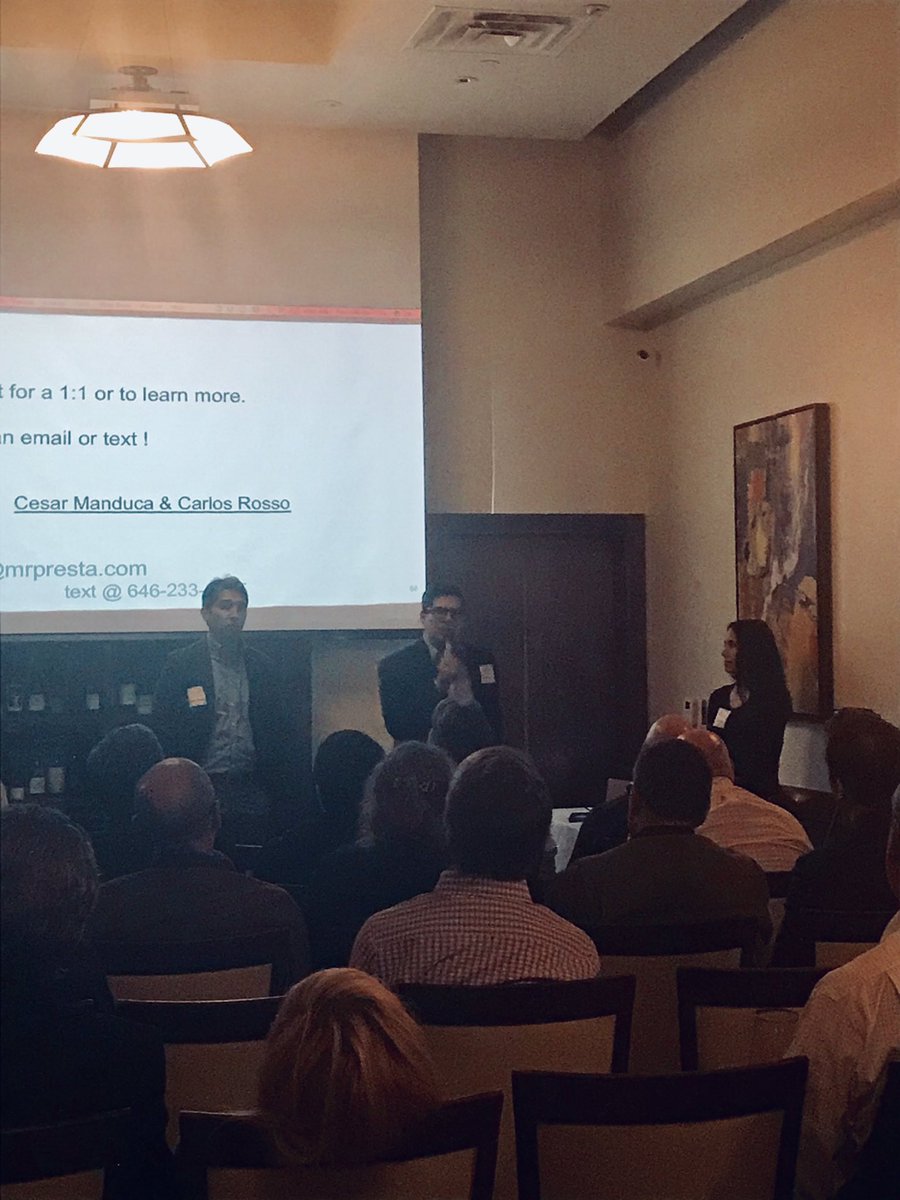 AlamoAngelsofSA's tweet photo. Our members are having so much fun at our October pitch event. Thank you to Scraffic, Mr. Presta, and @GetClutche for presenting tonight! #angelinvesting #localstartups @JLenEvents https://t.co/g35LCU8M8o