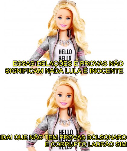 BarbieSocialist's tweet photo. não sou petista mas...
#MarketeirosDoJair 
#Bolsolao 
#Caixa2doBolsonaro https://t.co/2FFriPY7gd