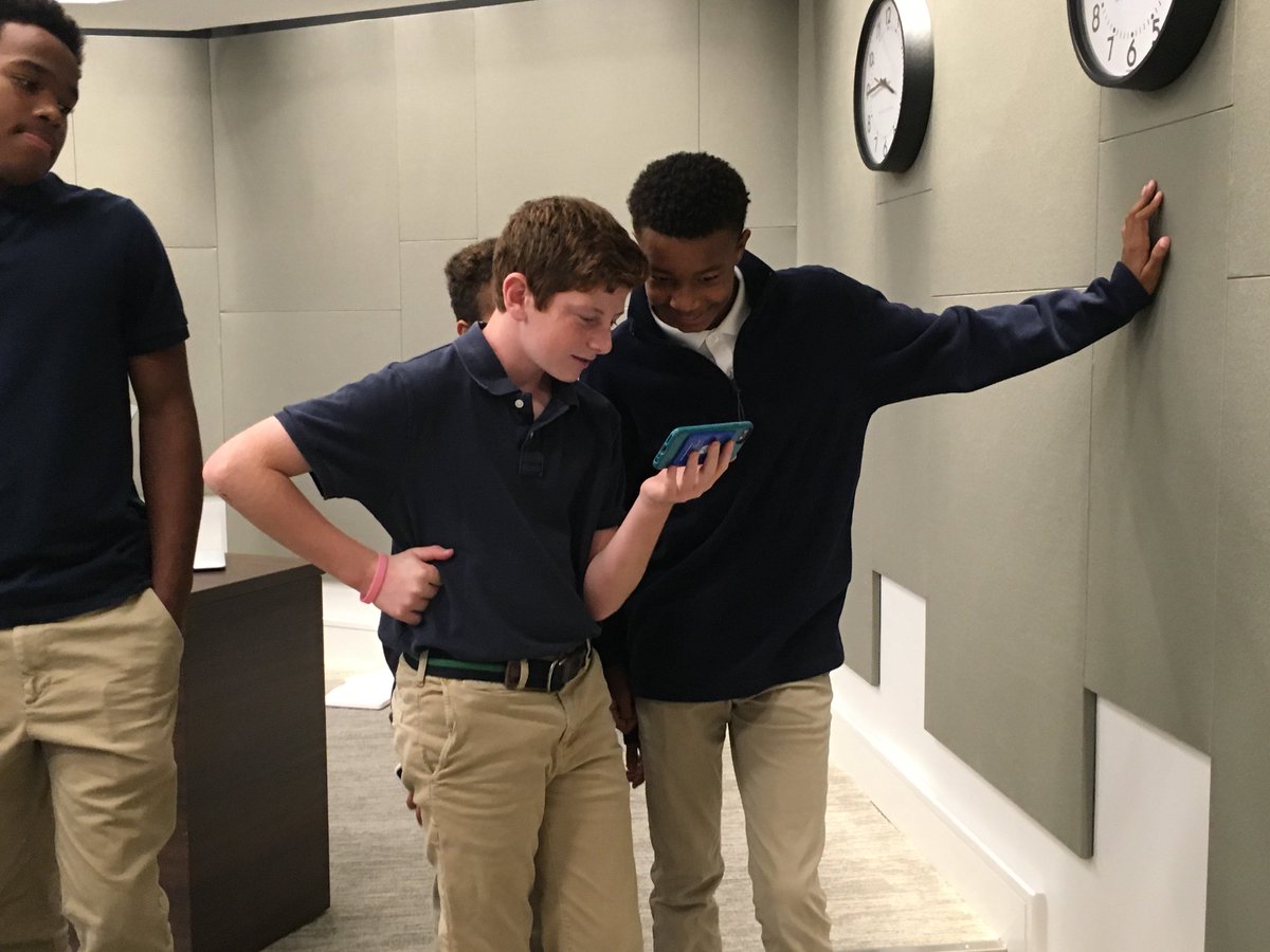 LisaVardi's tweet photo. 8th-grade technology majors @BullisMS create video advertisements as part of the video production unit designed by talented @BullisSchool faculty @RGerharz and @markriffee #BullisTeachingAndLearning #BullisCollaborates https://t.co/S9ihWTVzjG