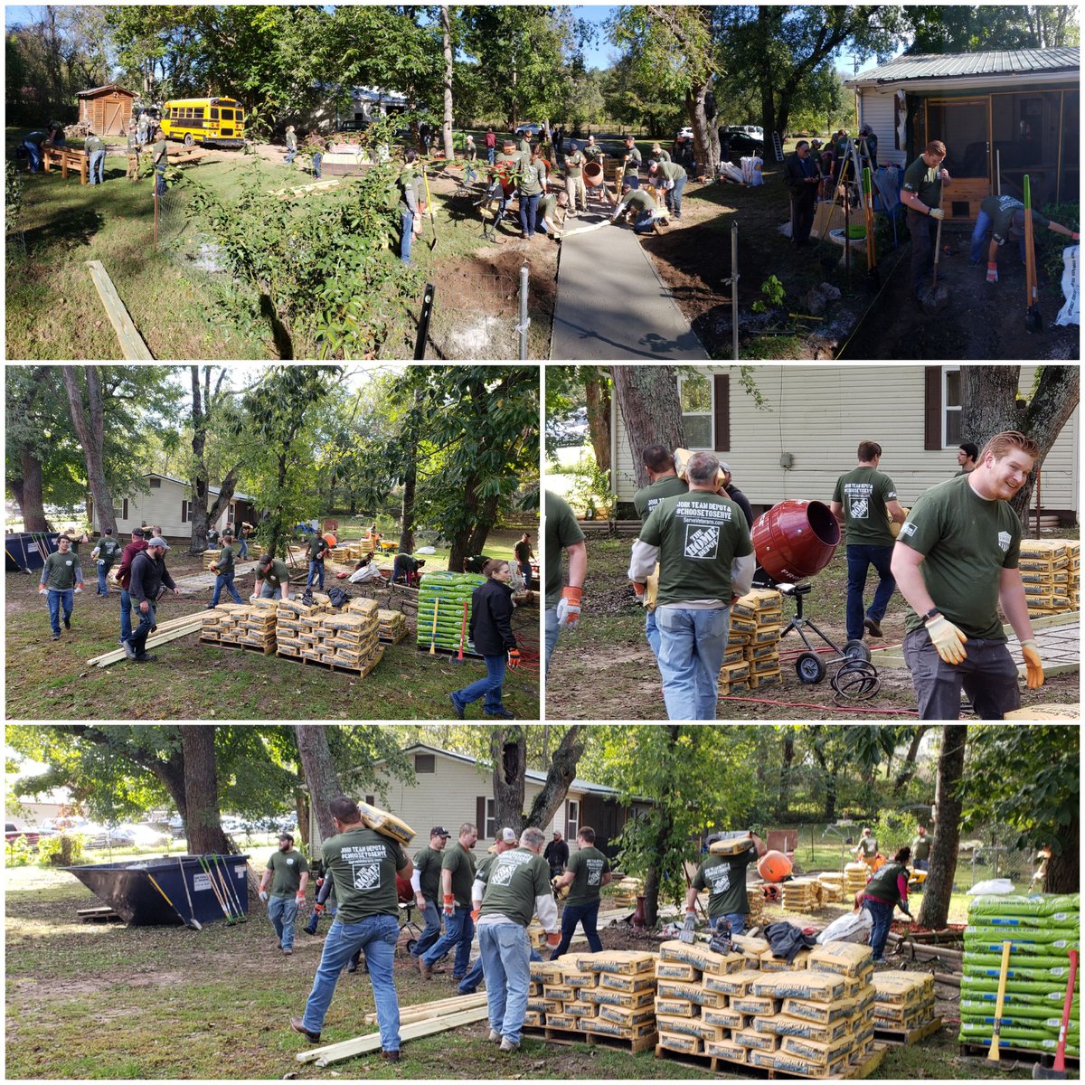 I'm so proud of this company and this district! 9 stores, 50 Orange Blooded Associates, all coming together to improve the lives of our veterans, who truly give all! Thank you D217! #differencemakers #SWBEST