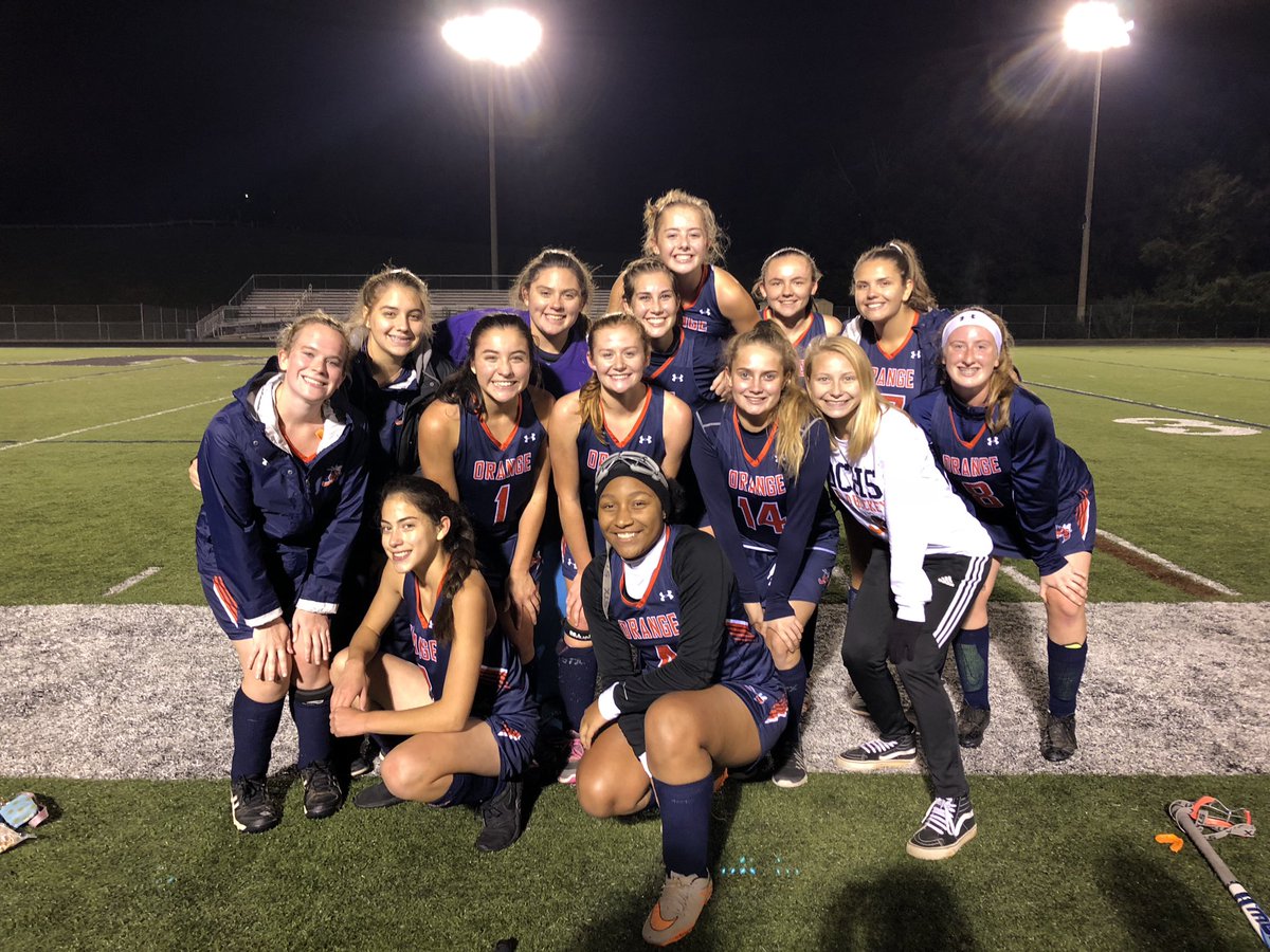 Mariely Aquin scored the game winning goal with an assist from Taylor Munger in overtime tonight vs. Monticello with a score of 2-1  🧡💙 Grace Cooper scored the first goal in regulation with an assist from Haley Pritchett. Proud of you girls 🤗