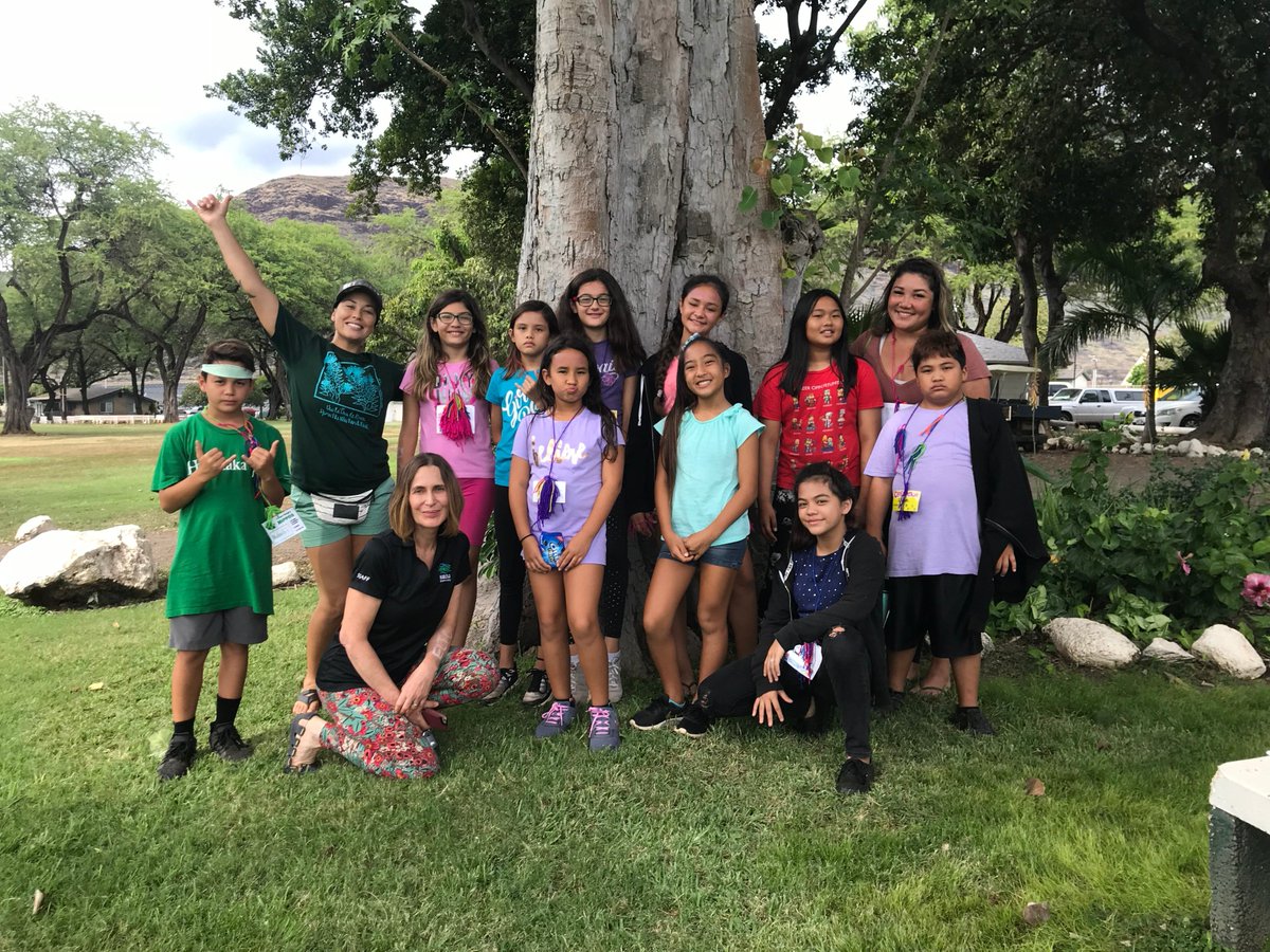 KeoluElementary's tweet photo. Leadership camp visit by Mrs. Kong! #ELTC #LeadershipDevelopment #ItsAllAboutHowLeadersPlayTheGame https://t.co/CcG0nq17ZX