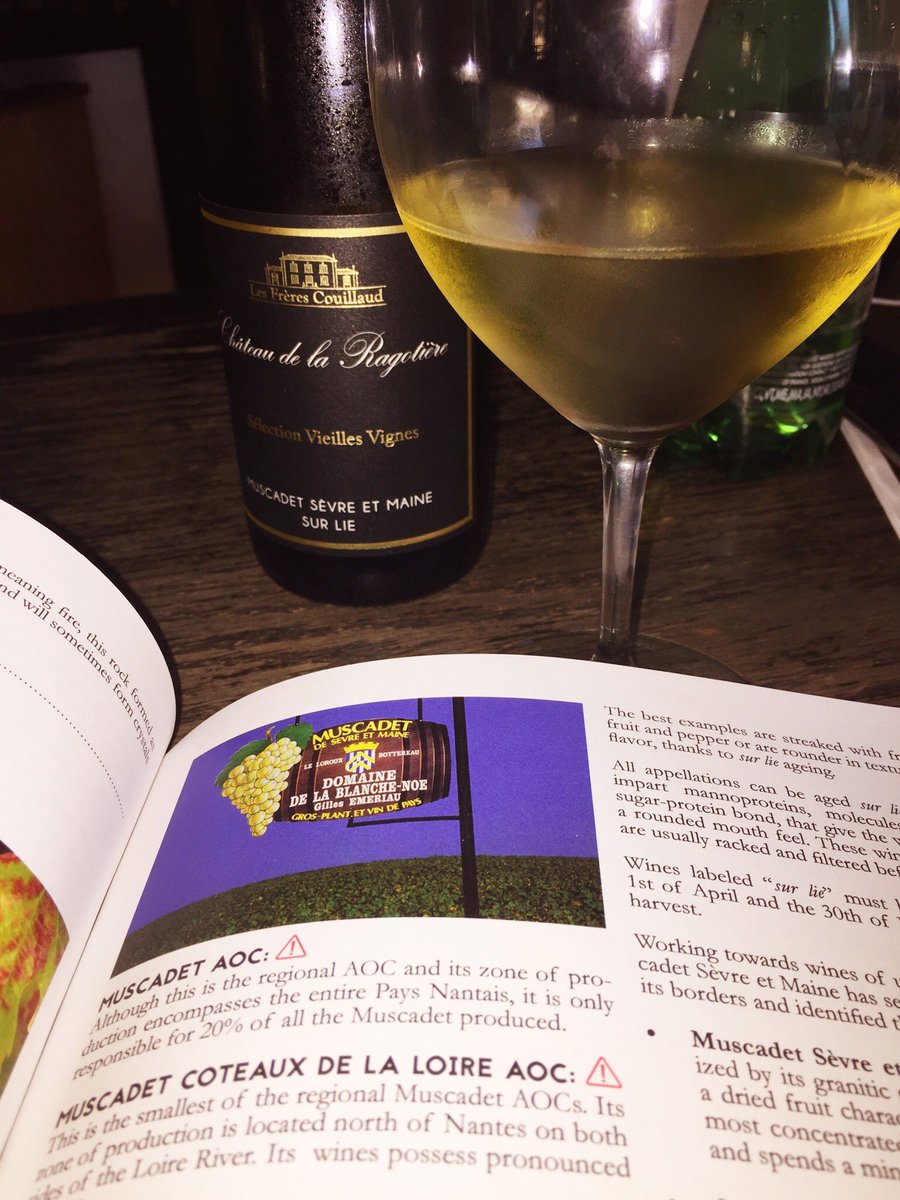 Muscadet & French wine study @LaDolceVitaWine #wine #frenchwine #winebars #petaluma #frenchwinescholar #muscadet