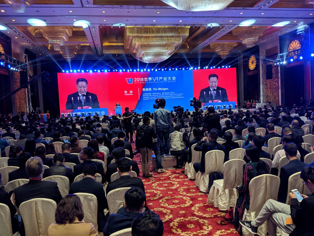 tipatat's tweet photo. The Chinese Government of Nanchang is setting up a $3B RMB fund ($432M USD) to invest in #VR https://t.co/PF8LbsaZrM