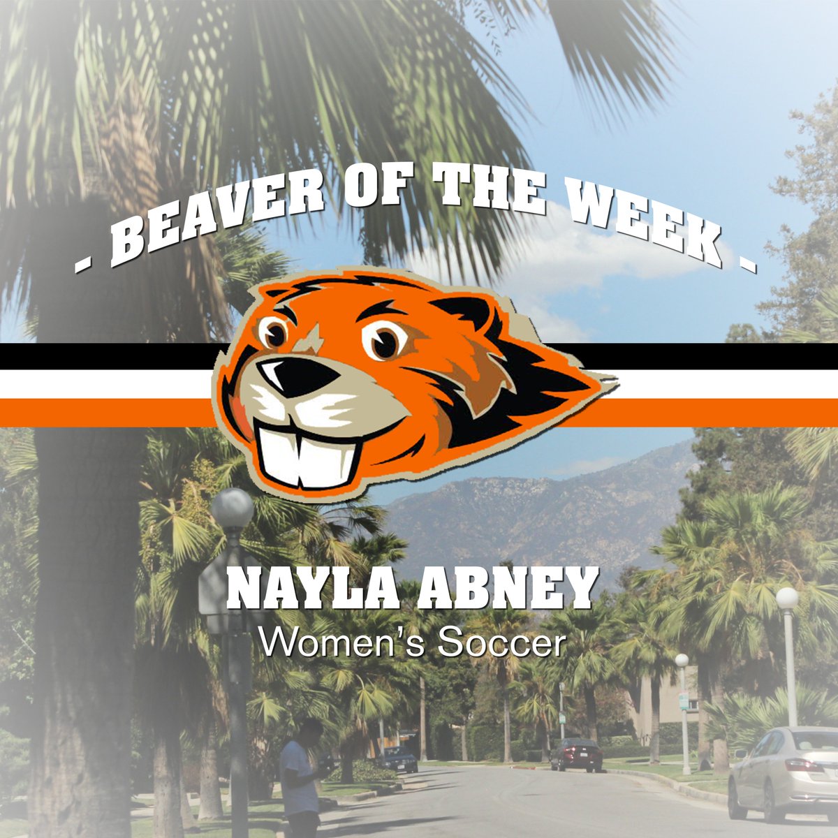 Nayla Abney (So.) of @Caltechwsoc is the Beaver of the Week, after strong defensive performances and her first collegiate goal! Watch the video at youtube.com/watch?v=za2CCa…