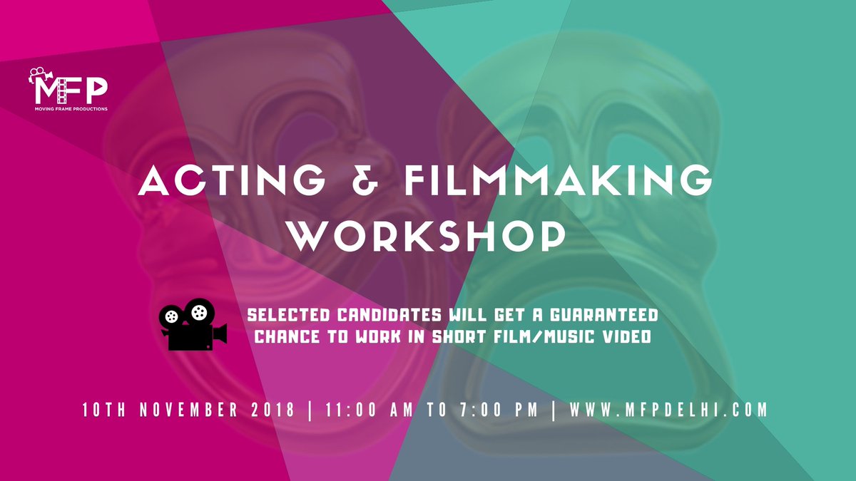 #actingworkshop #filmmakingworkshop #cinematography #direction #filmediting #photography #filmschool #photoshoots #portfolio #actorsprofile #shortfilms #musicvideos #freeshoots #practicaltraining #dialoguepractice #camerafacing #actingtechniques #natyashastra #mfpdelhi