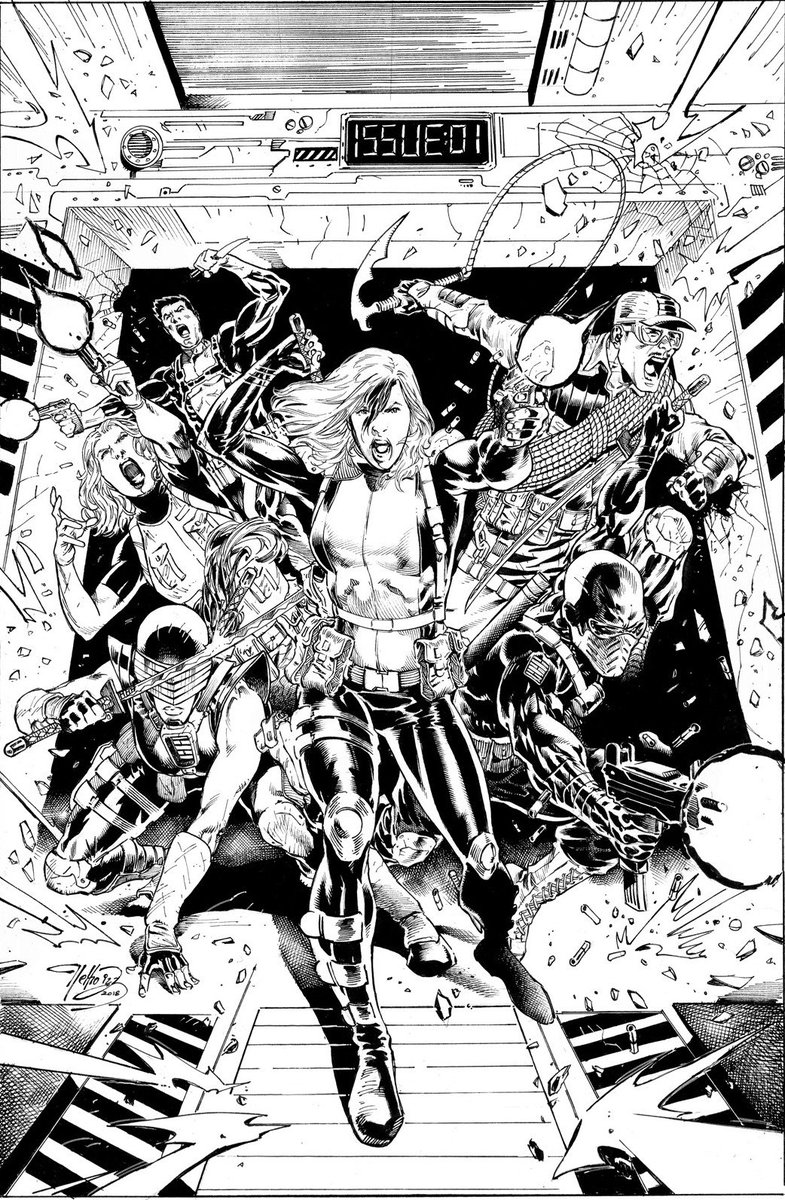 nethodiazz's tweet photo. @NateCosBOOM Hey, Netho Diaz from Brazil. Here are covers i did for Zenescope's Annual 2019, IDW's GI JOE A Real American Hero: Silent Option #1 and #3. https://t.co/vtKgbkd1EH