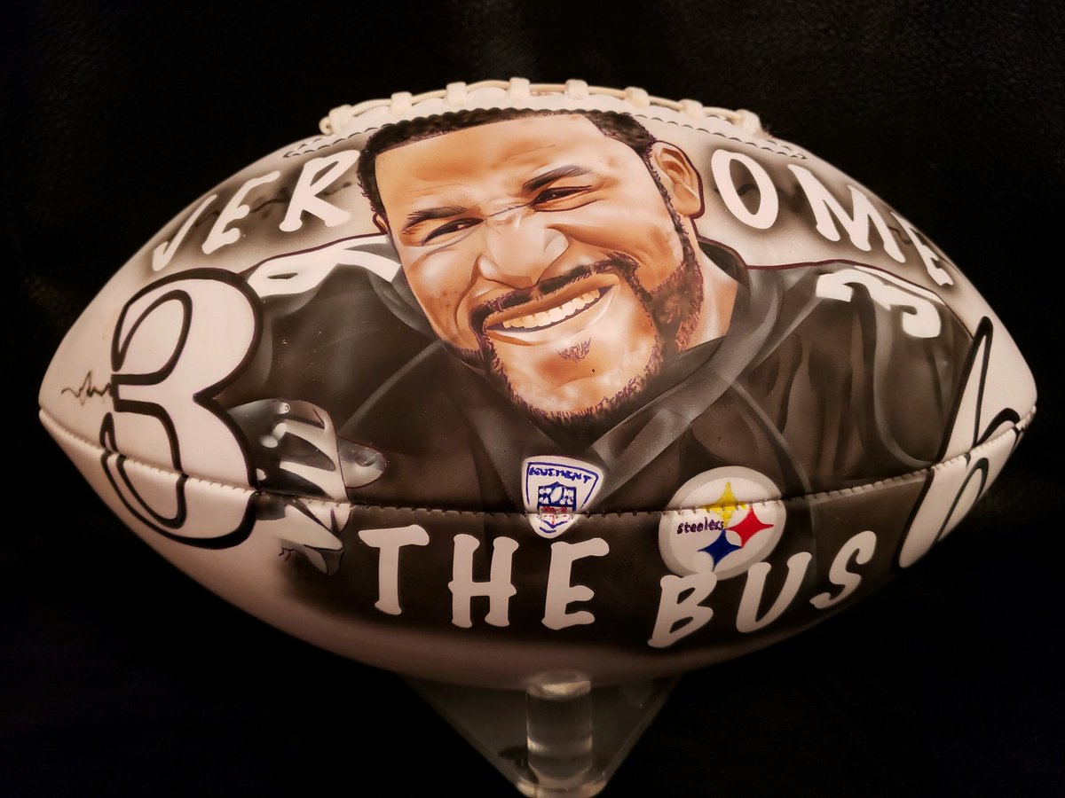 NovikaneC's tweet image. My two favorite players in @steelers  history. @JeromeBettis36 and @mvp86hinesward