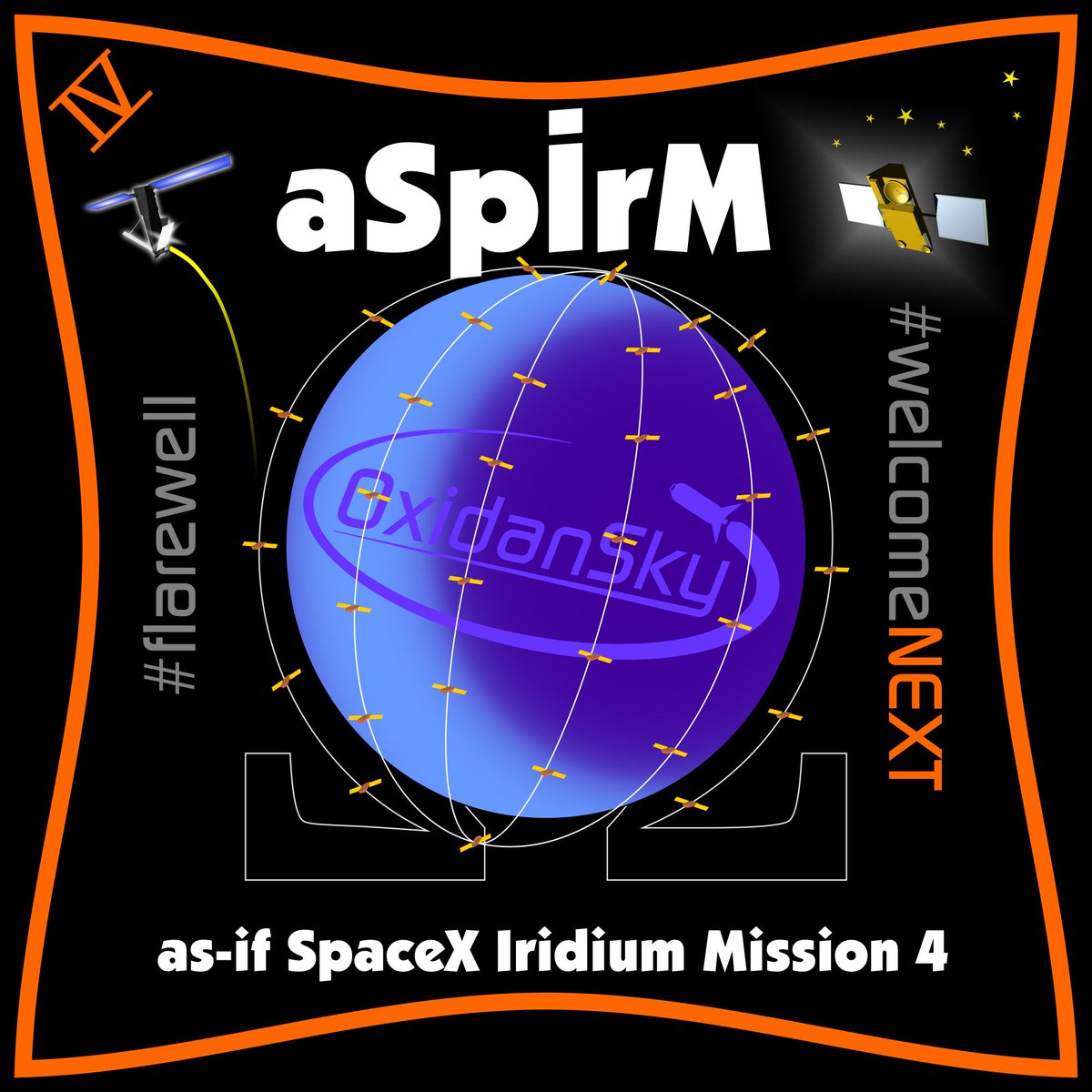 iramollay's tweet photo. The OxidanSky team is super excited about @IridiumCommβs final launch ππ° date! We will celebrate the completion of Iridium NEXT with a very special #aSpIrM-4 mission (NET mid January)!
Brace yourself @IridiumBoss π https://t.co/99WnVuKc5g