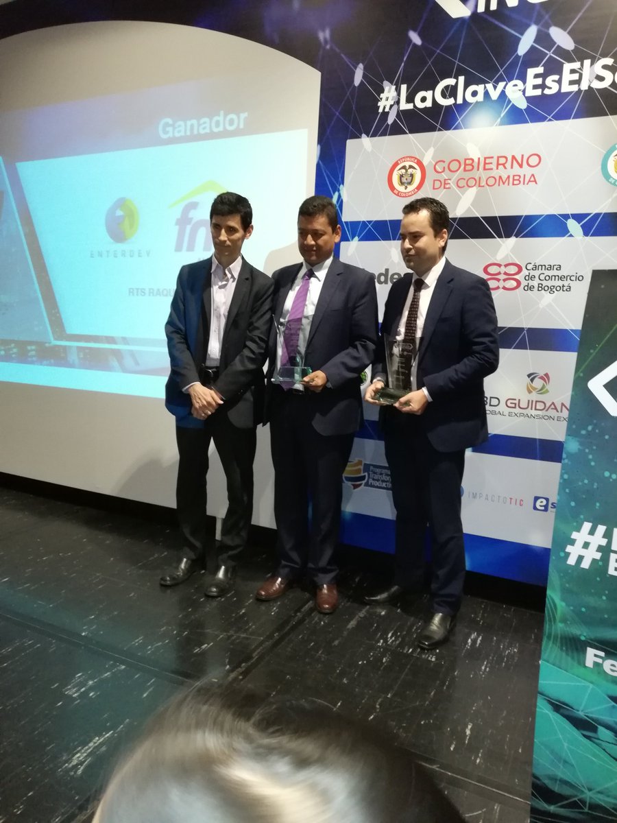 FedesoftCol's tweet photo. En la sub categoría productos los ganadores por que la #ClaveEsElSoftware fue el #FondoNacionalDelAhorro felicidades 🏆🏆🏆 https://t.co/D3yoQ6nhkr