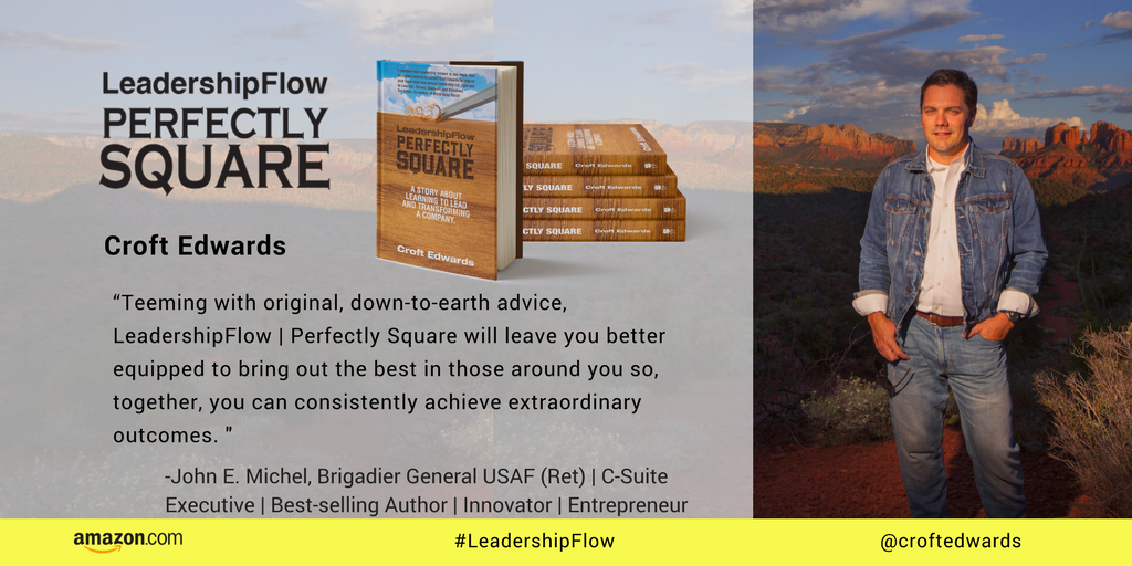 Thanks .@JohnEMichel! Perfectly Square buff.ly/2o6eDnh Get your copy now! #Flow #greatreads #leadershipbook