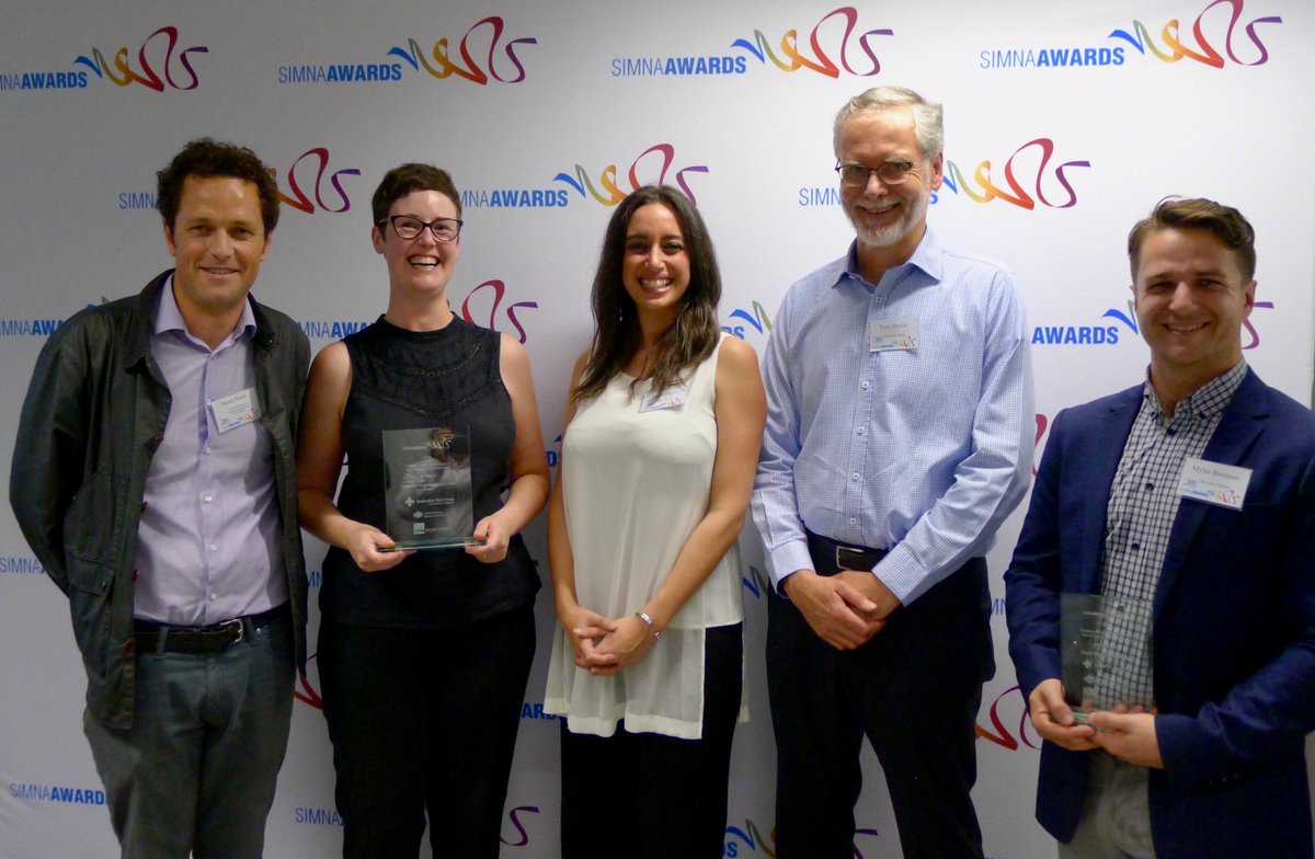 SIMNA_AU's tweet image. MEDIA RELEASE: Winners shine bright at the 2018 SIMNA Awards Ceremony! simna.com.au/winners-shine-… @Think_Impact @UrbisAustralia @RedCrossAU