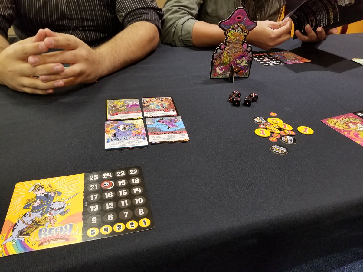 MarioPartyKing's tweet image. I haven't played #tabletopgames in some time so it's time I got on that. Lol Starting things off with #EpicSpellWars. Yay!! #CryptozoicEntertainment #gamenights