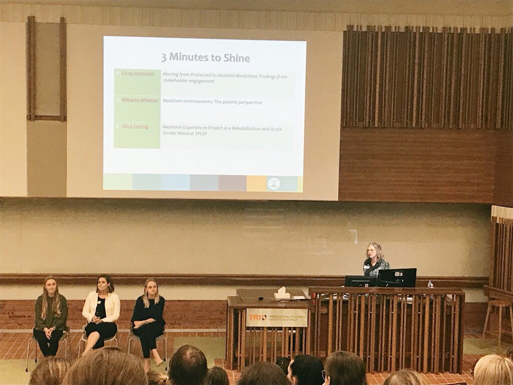 Katmlivingstone's tweet photo. Hearing some great talks from dietetic students and dietitians at the @DAA_feed Queensland Dietitians Symposium in Brisbane #daaevent #daaqld @DeakinNutrition https://t.co/NJwTE25OC3