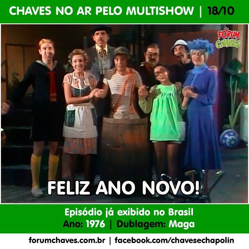 X 上的 Fórum Chaves：「Isso sim são efeitos especiais #ChavesNoMultishowEp80   / X