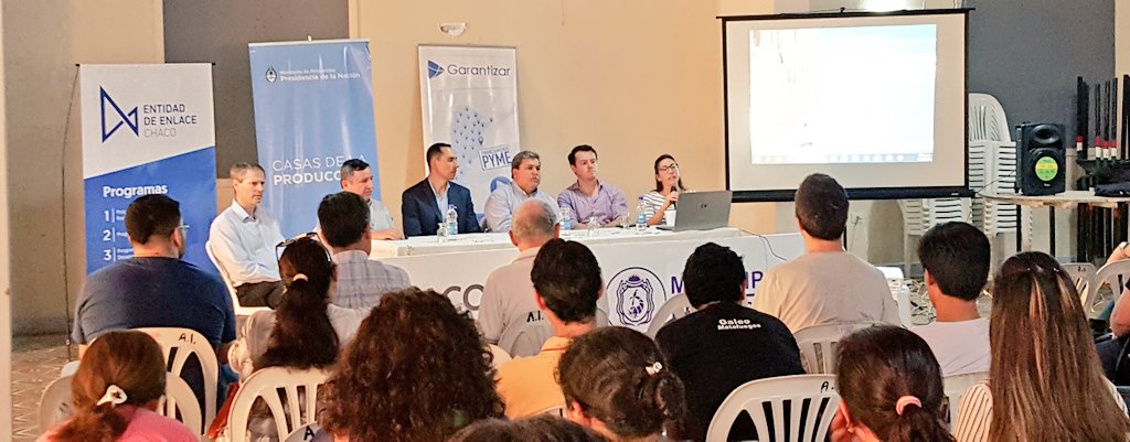 🔧Por indicaciones de nuestro Gobernador <a href="/domingopeppo/">Domingo Peppo</a> difundimos herramientas financieras para impulsar PyMEs y Emprendedores en #Charata

🖱 entidadenlace.chaco.gob.ar/financiamiento

<a href="/OcampoAlc/">Cristian Ocampo</a>
<a href="/chomiakch/">Maria Luisa Chomiak</a>
<a href="/PRODUCCION_ARG/">Secretaría de Industria y Desarrollo Productivo</a>
<a href="/BICE_Arg/">BICE</a>
<a href="/Garantizar/">Garantizar</a>
<a href="/INTIargentina/">INTI</a>
<a href="/prensabna/">Prensa BNA</a>