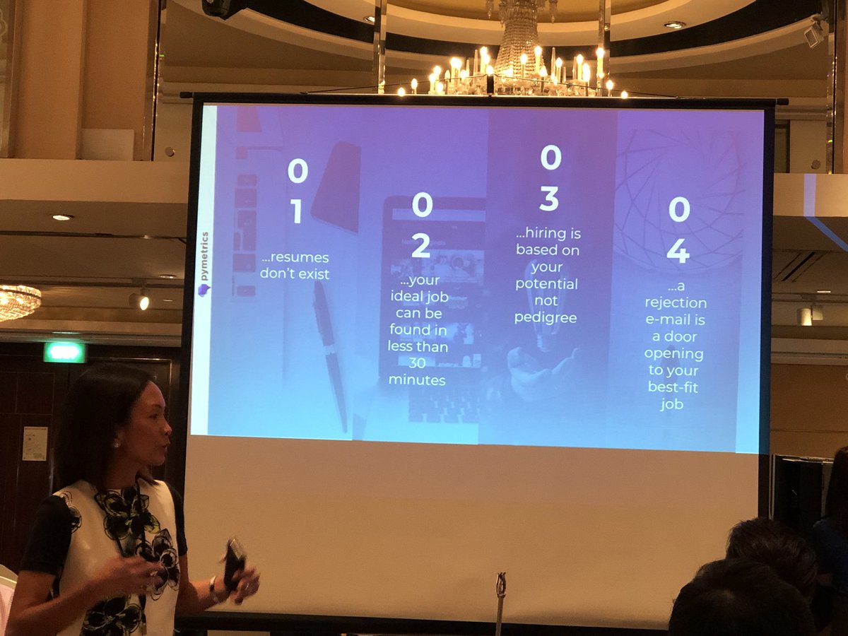 AndreaTEdwards's tweet image. Wonderful to hear Grace Kerrison speaking about talent acquisition using AI - big changes in recruitment. The future of recruitment is data and insights driven #pymetrics #ai #hrtechthinktank #hr