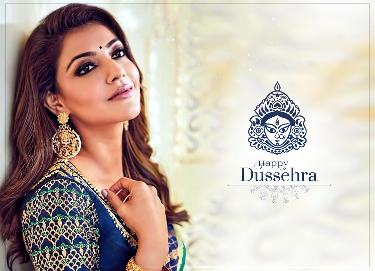MsKajalAggarwal's tweet photo. Let's fight these everyday evils and love, laugh, live together! ❤#HappyDussehra #maythegoodalwaystriumph #Vijayadashmi https://t.co/mEuDIqFna3