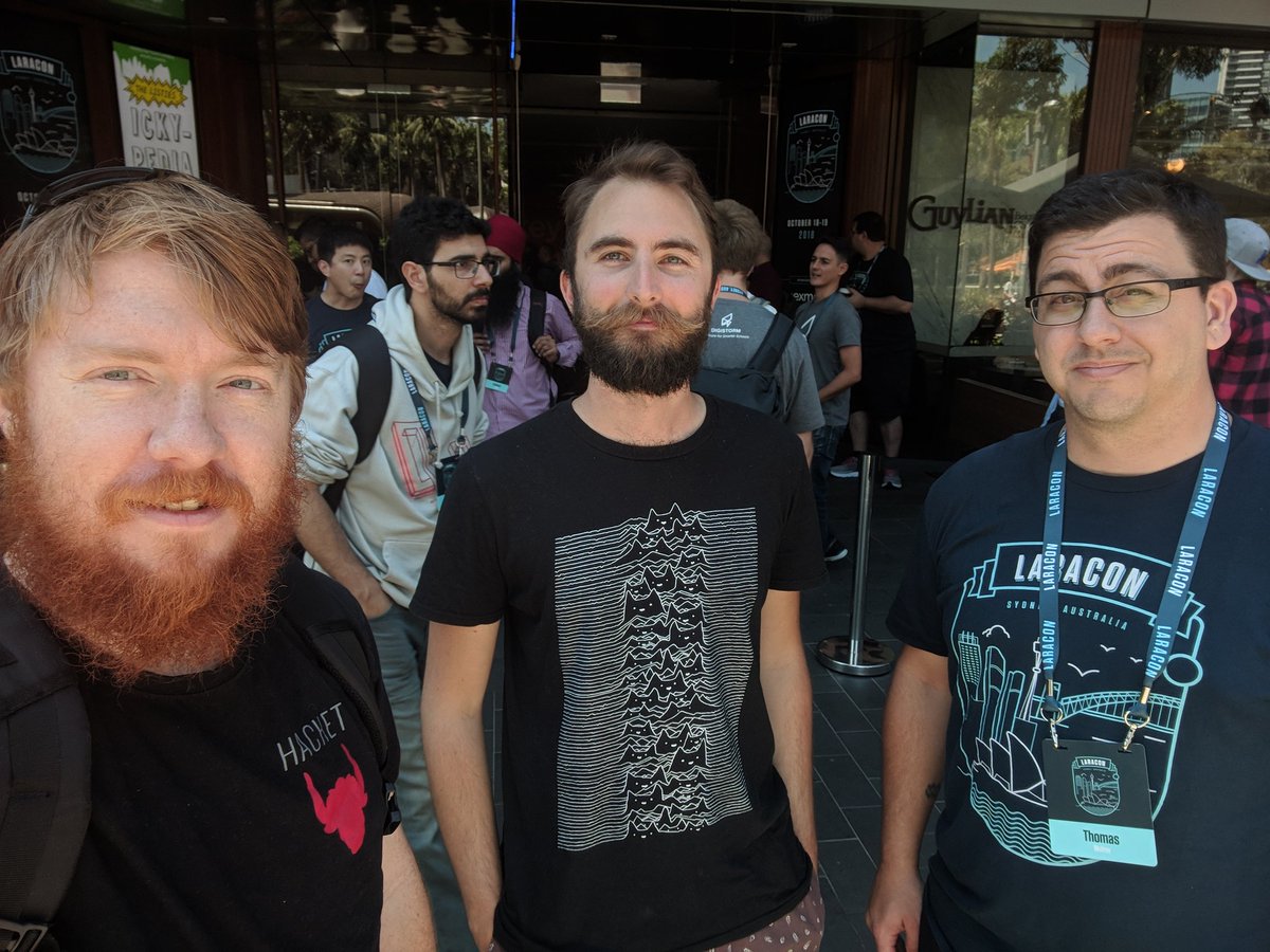 hatchet_agency's tweet image. Some of the Hatchet team at Laracon AU 2018 #LaraconAU #laravel #laraveltelescope