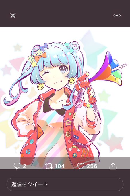 さやか君@ナナフェス【A-01】さんがTwitterに投稿した七咲ニコル(ゾンビランドサガ)のイラスト。