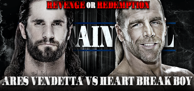 Curtain_Call_18's tweet photo. Will there be redemption OR will there be revenge? Ares Vendetta returns to the ring to take vengeance upon "The Golden Boy" Heart Break Boy! #CurtainCall https://t.co/9nZxYEDbHh