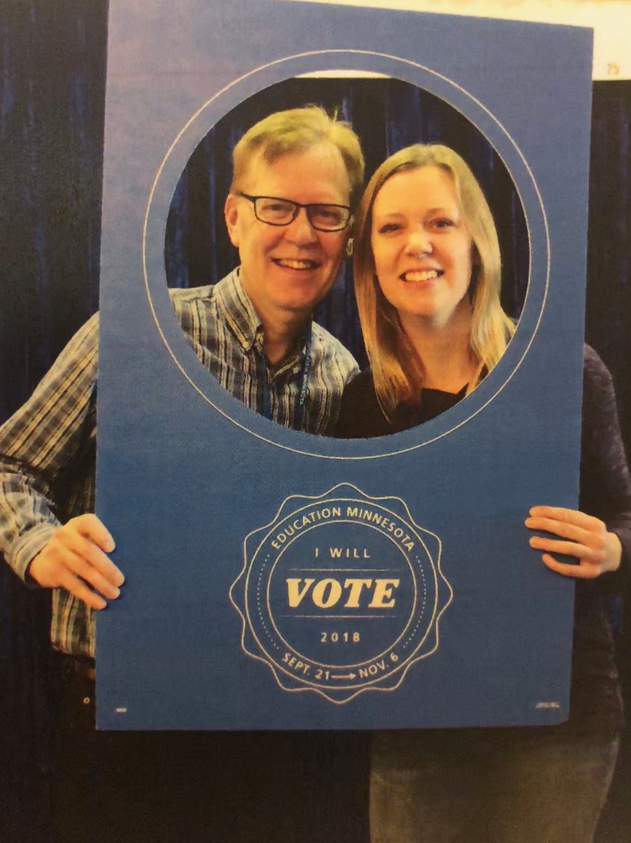 jbingea's tweet photo. #MEAmn18 #chooseunion It was another great day with my daughter at this year’s MEA Convention! https://t.co/y2mCIHzXUI
