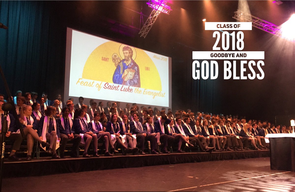 jben2's tweet photo. Celebrating the graduates of 2018. What a privilege it has been to walk with these incredible young men and women as they journeyed through high school. Goodbye Class of 2018 and God bless @NewmanCollegeWA #letyourlightshine #shinethroughdiscovery #maristfamily https://t.co/cbfP26cvca