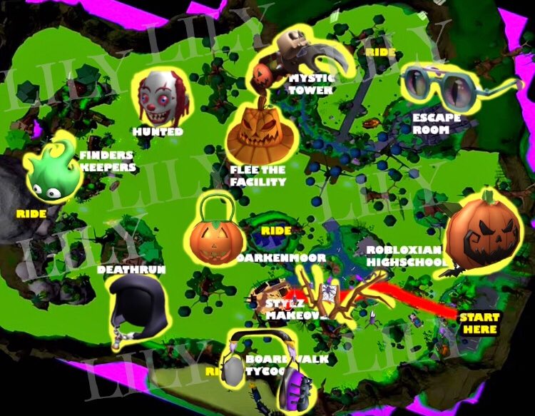 Roblox Halloween Event Items 2018