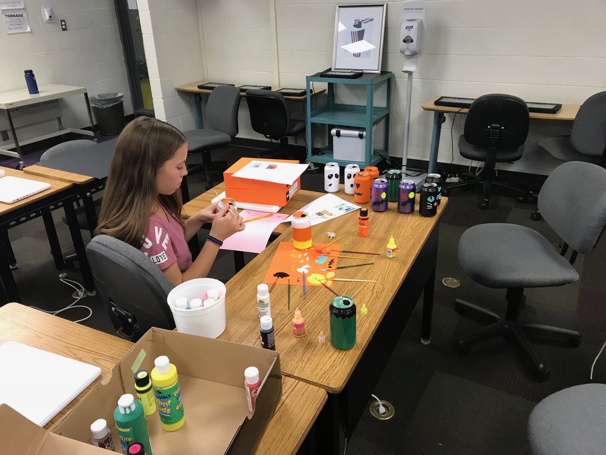 Working on getting ready for our game night for at Cargil! #Excited #spooky