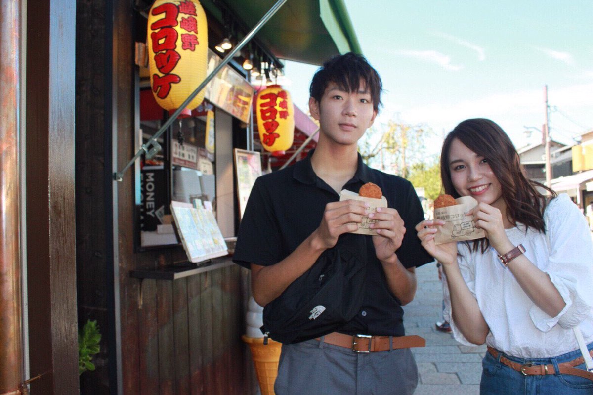 rf_contest's tweet photo. 《ベストペア企画 〇〇デート》
NO.1 食べ歩きデート
このツイートへのみなさんのいいね👍とリツイート🔁の数が、出場者の応援になります！！
#ベス���ペア企画
#まるまるデート https://t.co/Mh6y62EfTM